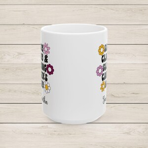 Personalized Breast Cancer Gifts Inspirational Mug for Cancer Patient Coworker Gift Custom Coffee Mug for Friend Fighting Breast Cancer image 4