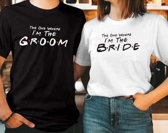 Camiseta "Soy la novia", camiseta de boda para dama de honor y novio, regalo de cumpleaños para despedida de soltera (T-553)