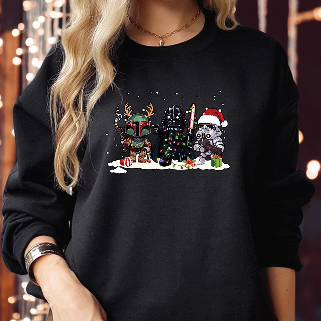 Stormtrooper ugly deals sweater