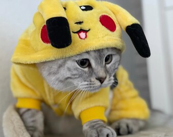 pikachu cat costume