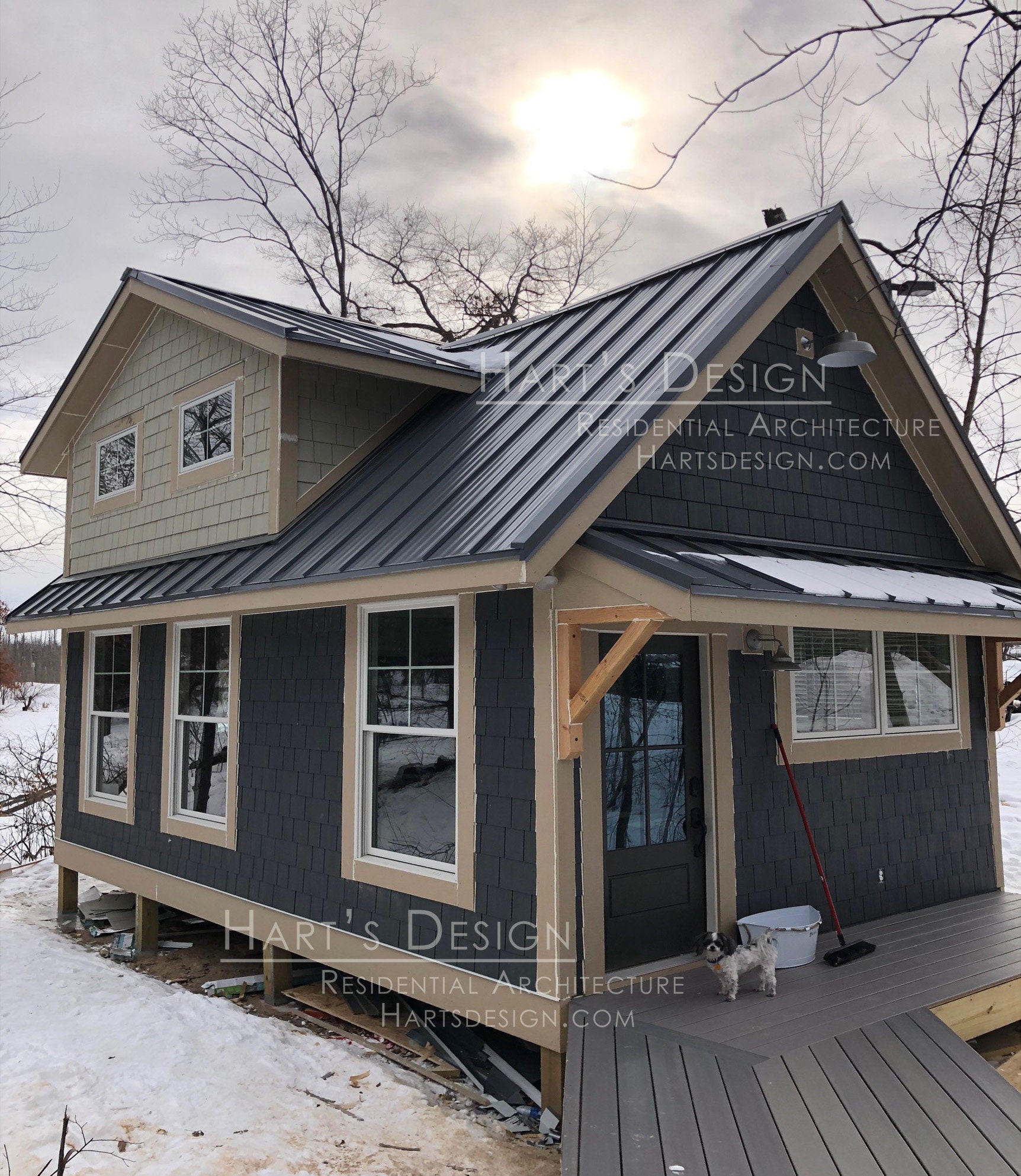 Tiny House Plan 506 Square Feet One Story House Design With Loft Etsy 