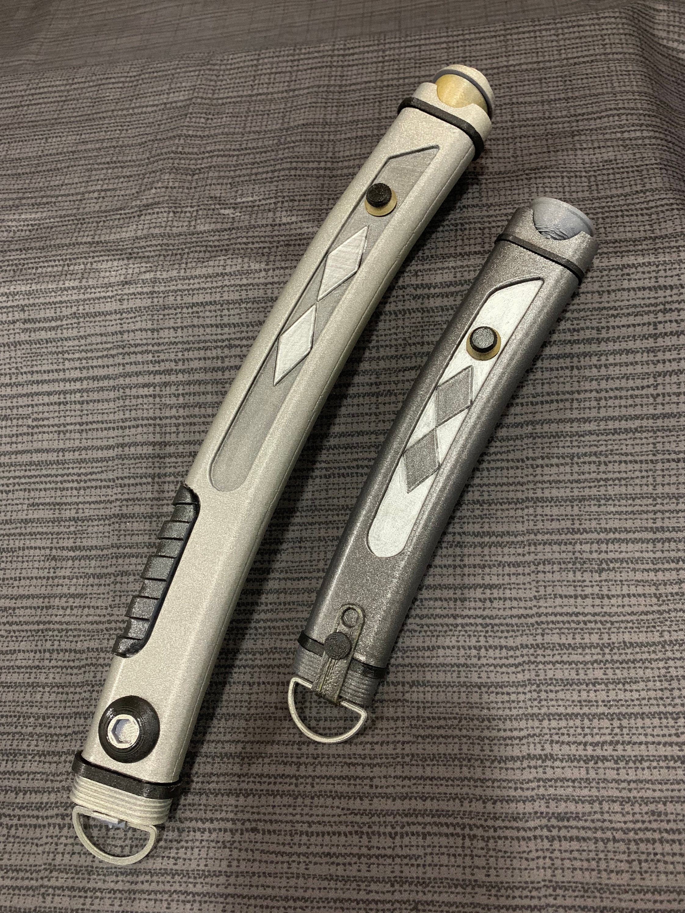 Ahsoka Tano Rebels & Mandalorian Lightsaber Hilts 3D Printed Etsy