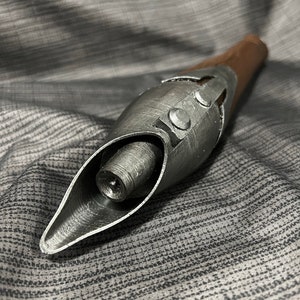 Gungi Lightsaber Hilt | Star Wars Replica | Hand Painted | Cosplay Prop | Display Base