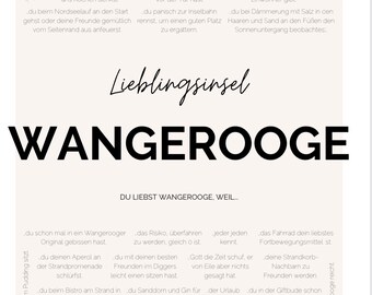 Wangerooge Poster