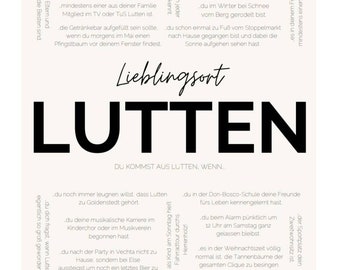 Lutten Poster