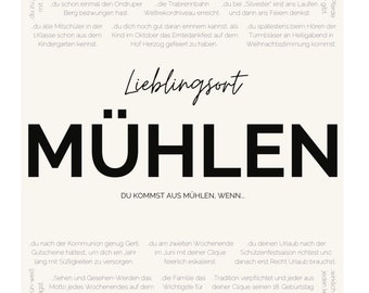 Mühlen Poster