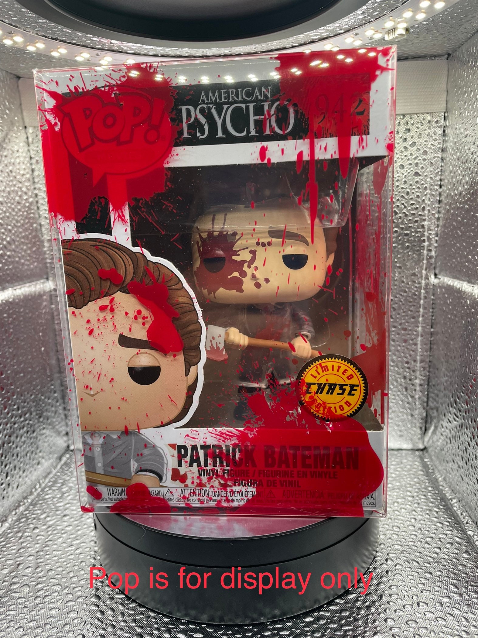Funko Pop Protector Soft Display Case 3 Pack. (blood