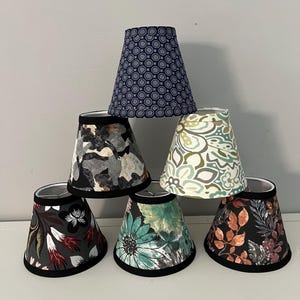 Chandelier Shades, Sconce Shades, Candlestick Lamp Shades