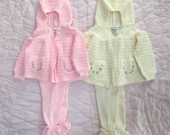 Vintage Infant Sweater Set