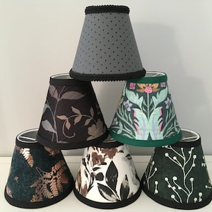 Chandelier Shades, Sconce Shades, Candlestick Lamp Shades