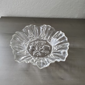 Vintage Federal Glass Pioneer Pattern Clear Glass Bowl