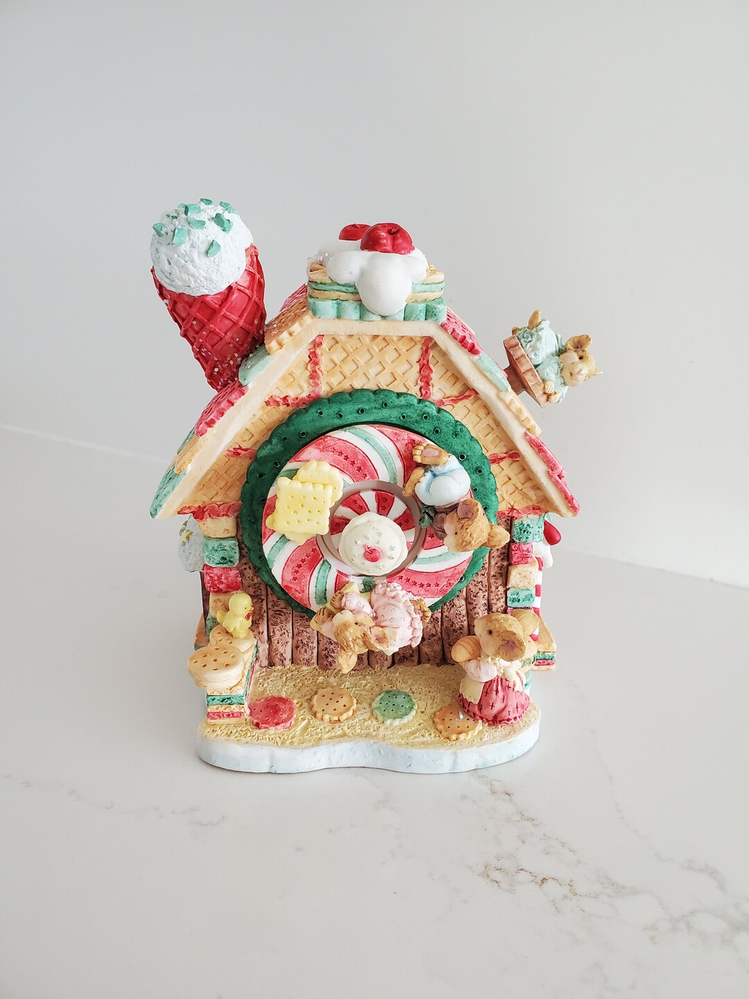 Vintage Summit Collections Mouse Candy House Music Box Playing Etsy