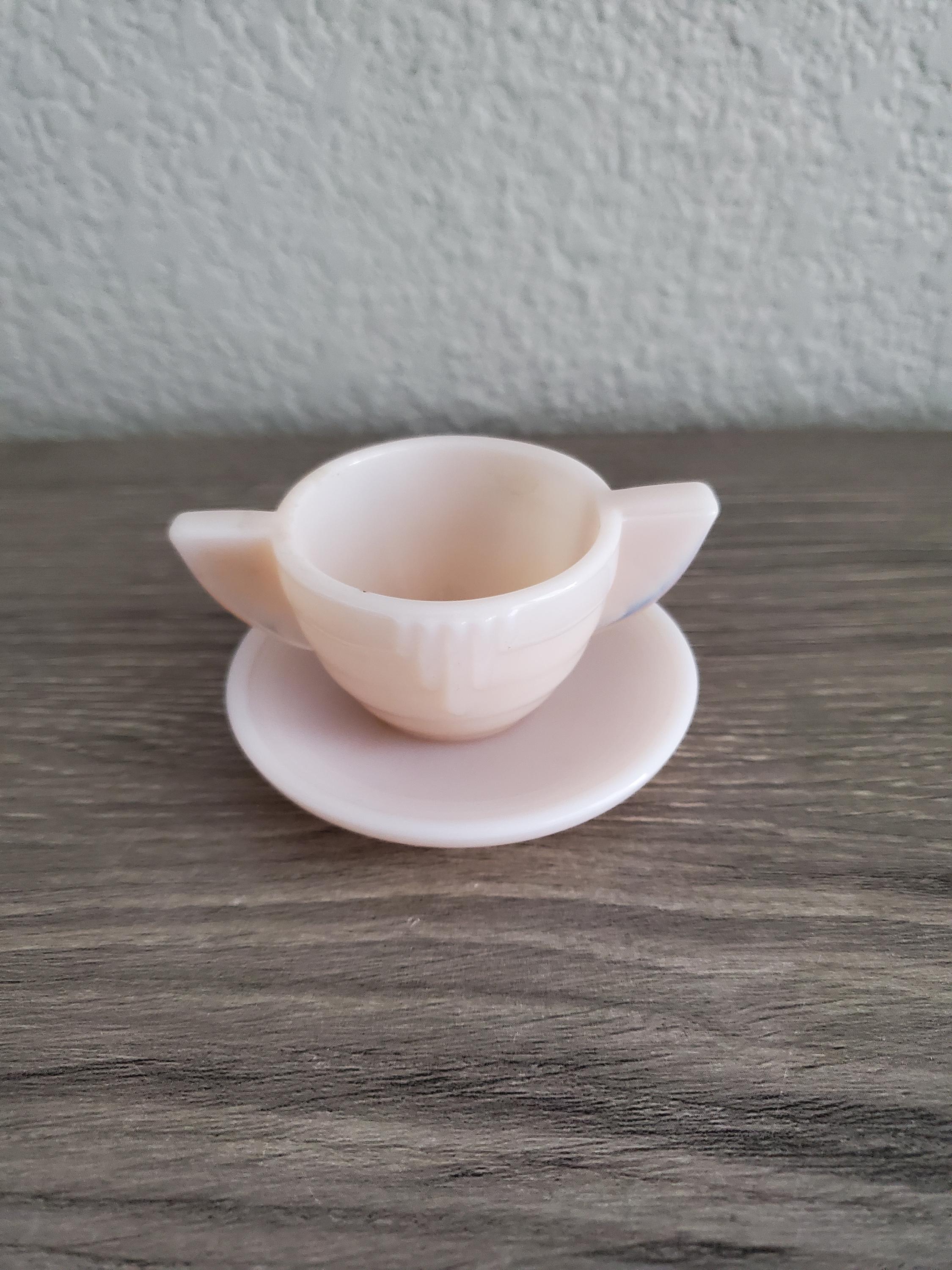 Akro Agate Tea Set - Etsy