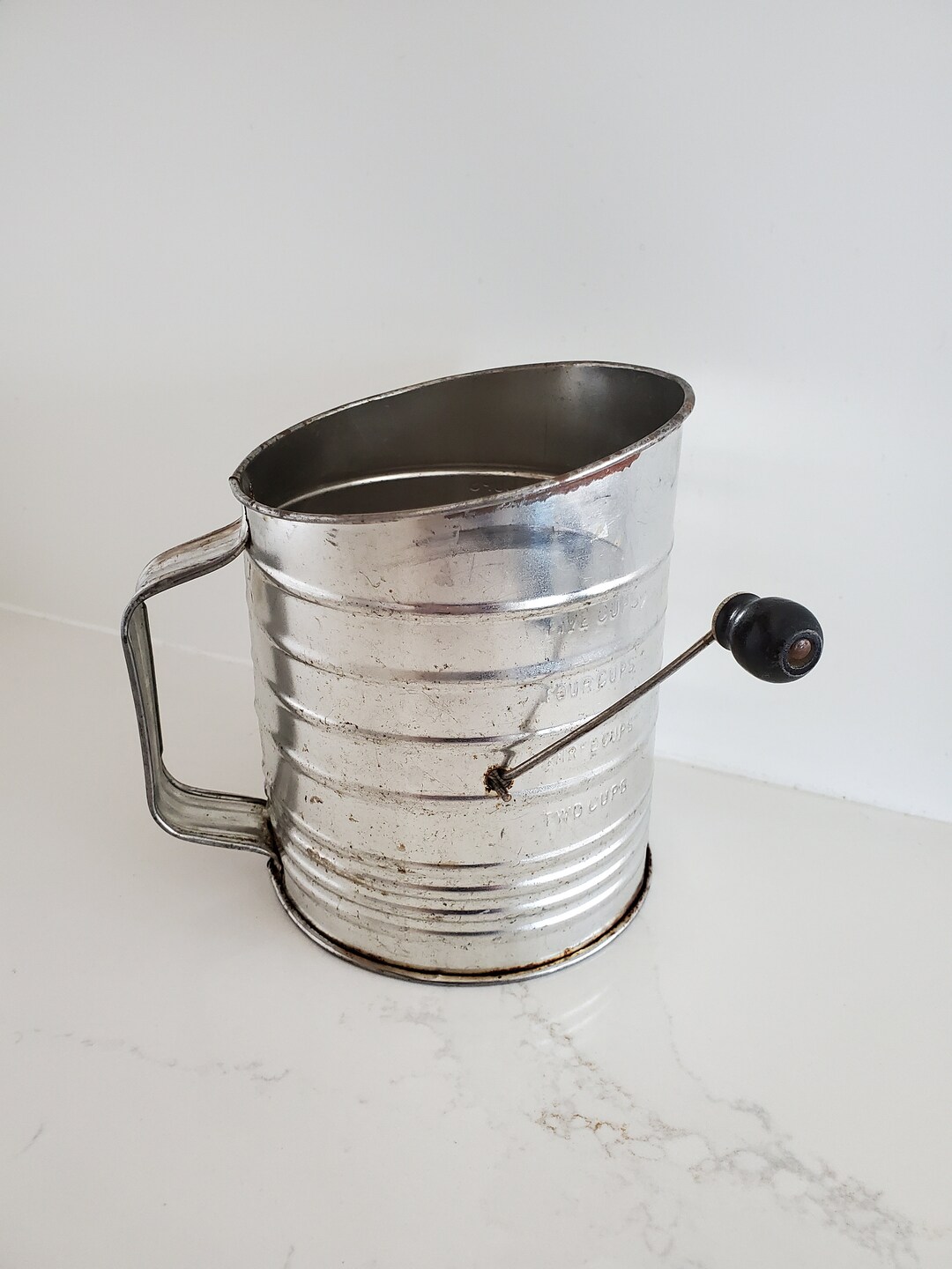 Vintage Bromwell's 5 Cup Measuring/flour Sifter Made IN USA Etsy