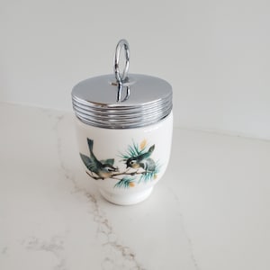 Vintage Royal Worcester Porcelain Egg Coddler England
