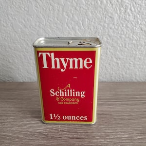Schilling Spice Tins - Etsy