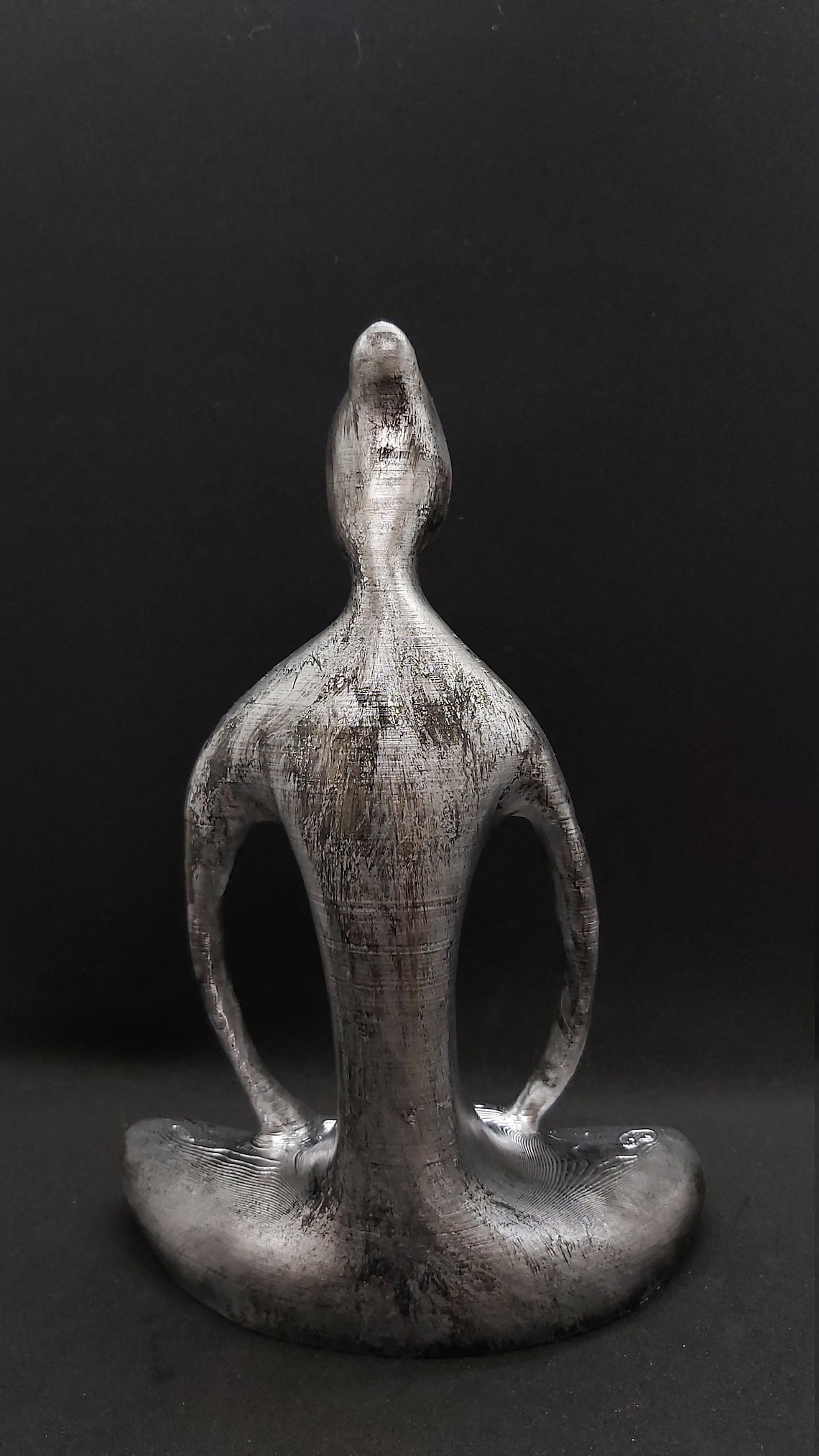 Yoga Figurine Sit in Meditation Statue Yogi Woman zen Yoga Etsy