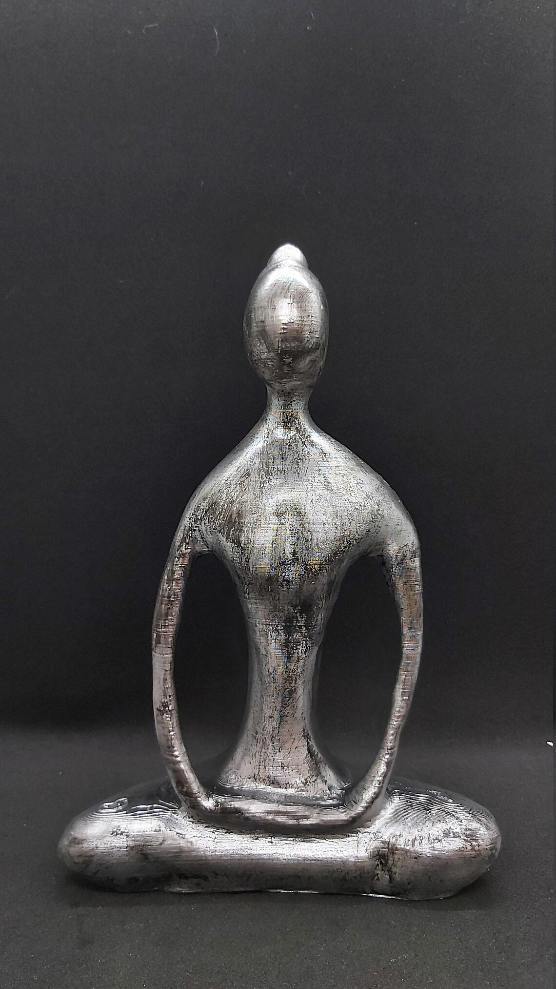 Yoga Figurine Sit in Meditation Statue Yogi Woman zen Yoga Etsy