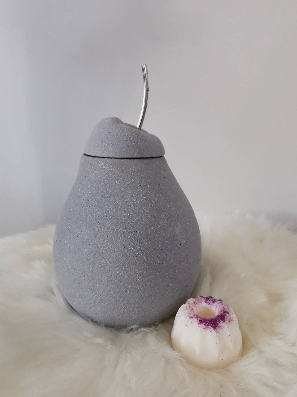 Brûleur Gris Poire Belle Hélène Pour Fondants en Cire