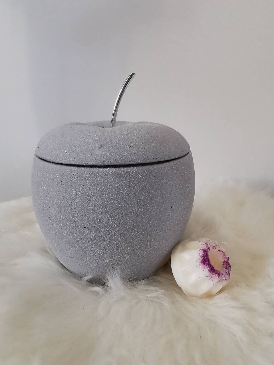 Brûleur Gris Pomme d'amour Pour Fondants en Cire