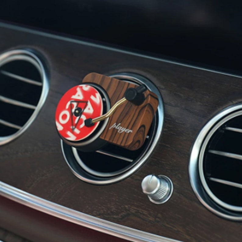 Car Air Freshener Record Player Turntable Car Vent Clip Vinyl Etsy