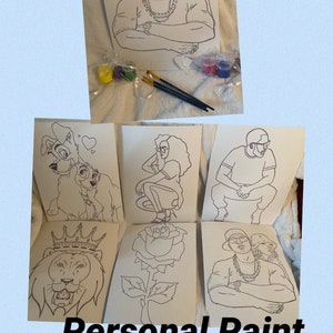Personalized Paint Kit Set