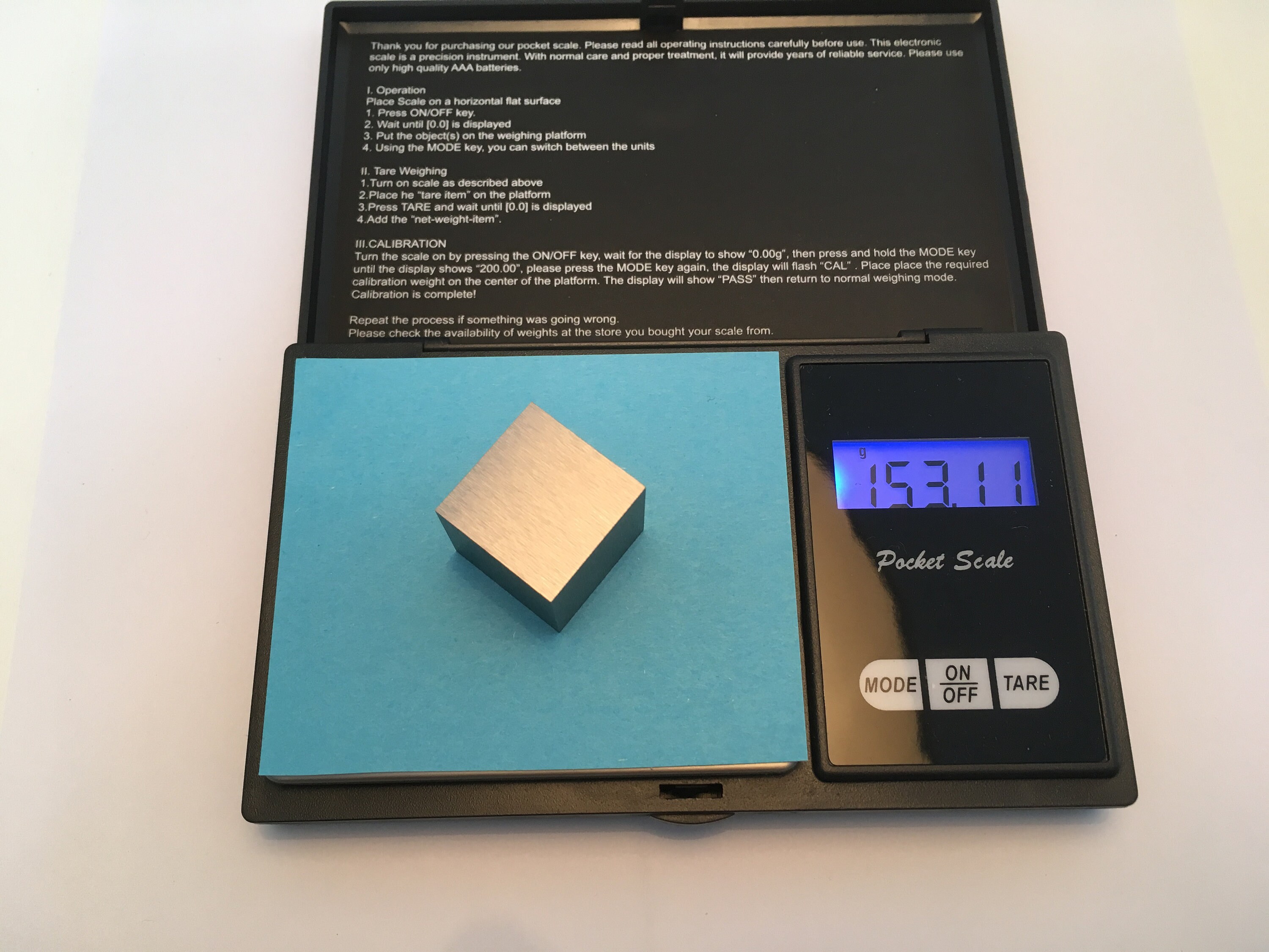 20 Mm Tungsten Cube 99.95 W Etsy