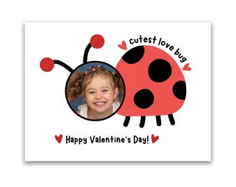 Love Bug Editable Name Craft for Valentine's Day - Etsy Canada