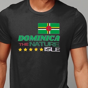 Dominica Independence Day T-Shirt: Patriotic Flag Tee