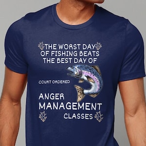 Worst Day Of Fishing T Shirt | Funny Fisherman Shirt | Angling Slogan Birthday Gift