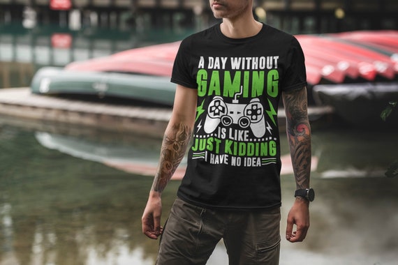 T Shirt Video Game Gaming Funny - Etsy