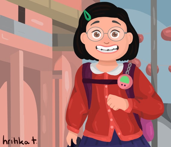 Prints of Fanart of Meilin Lee From Pixar's Turning Red - Etsy
