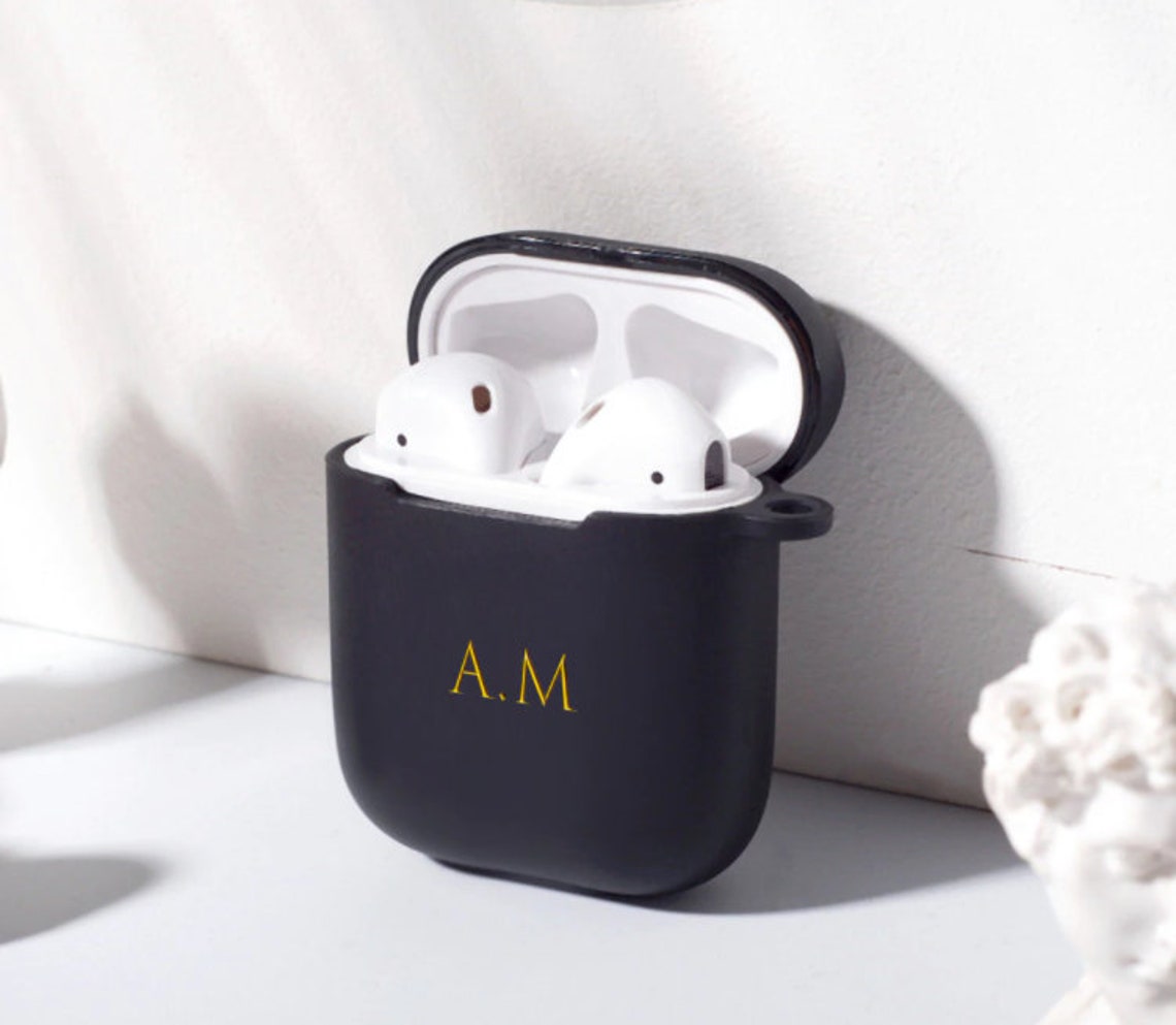 Custom AirPod Case your initials Case for Apple AirPods Etsy