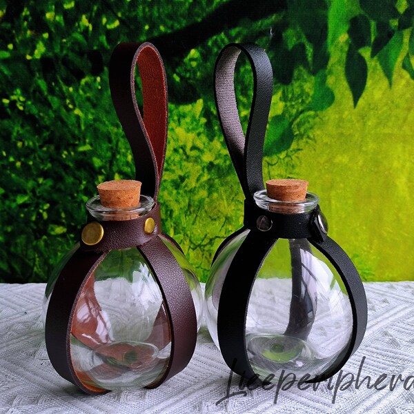 Ren Faire Potion Bottles Etsy