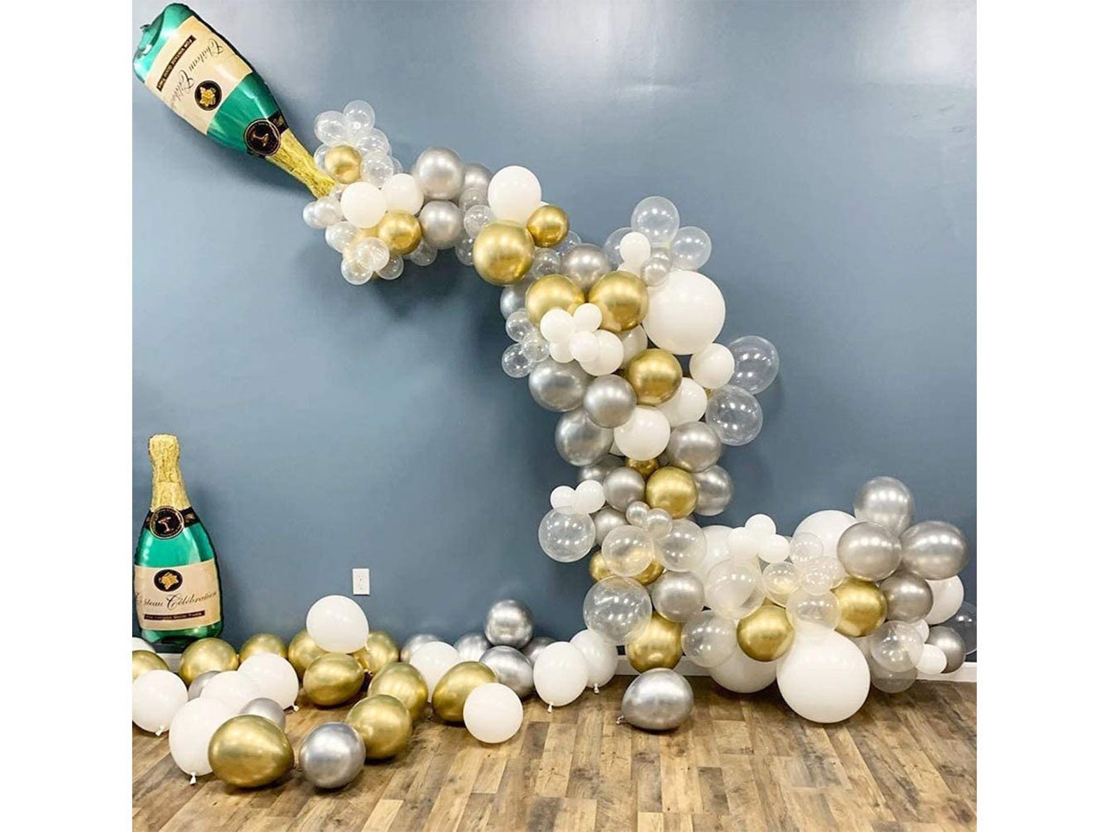 107 Pieces Champagne Balloon Garland Arch Kit for Birthday Etsy