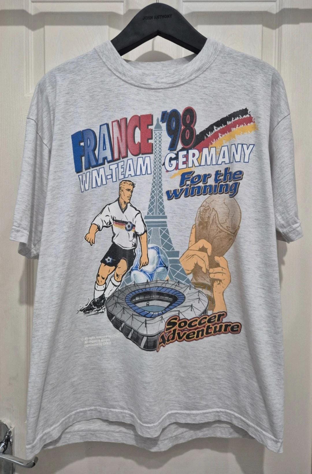 1998 Fifa France Tee - Etsy