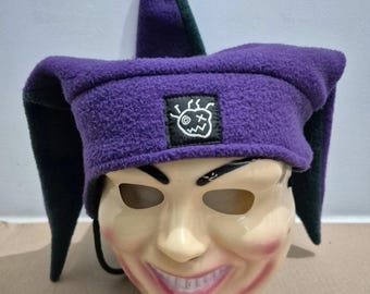 90s Vintage Bula Jesters Ski Snowboard Rave Festival Outdoor Fleece Hat