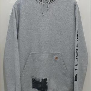 Vintage Carhartt Custom Patch Tung Hoodie