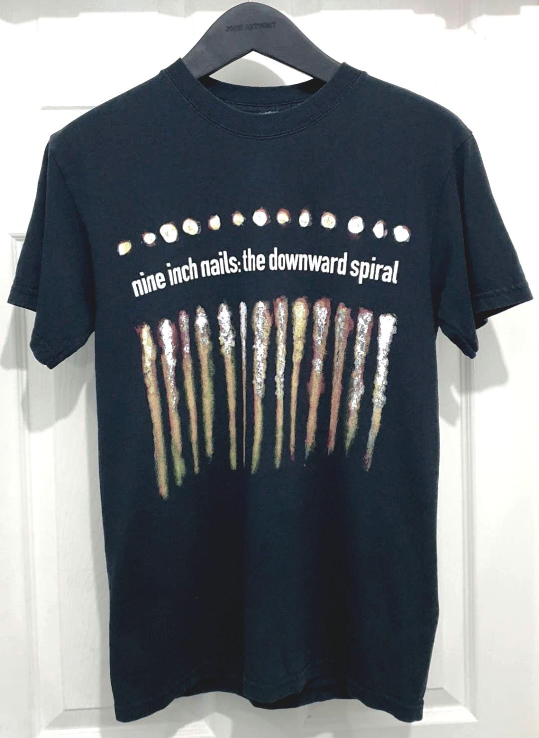 T-shirt Vintage Nine Inch Nails – Manica Corta, Grafica Anni 90, Gildan – Taglie S-5XL