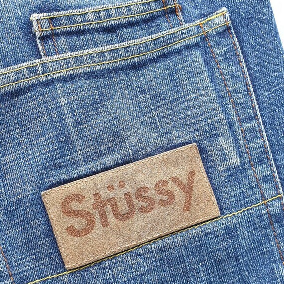 Stussy Rough \u0026 Rugged Denim Jeans - Etsy