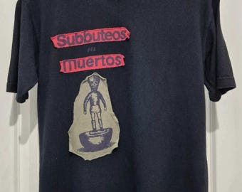 90s Fake London Genius Subbuteos del Muertos T-Shirt