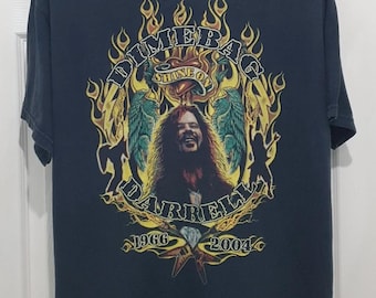 Vintage Pantera Metal Band Merch Dime Bag Darrell Tribute T-Shirt