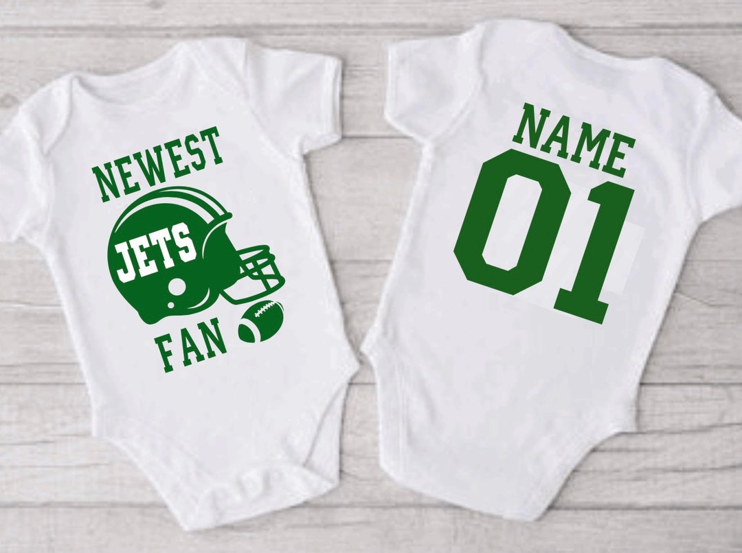 New York Jets Baby Onesie Etsy