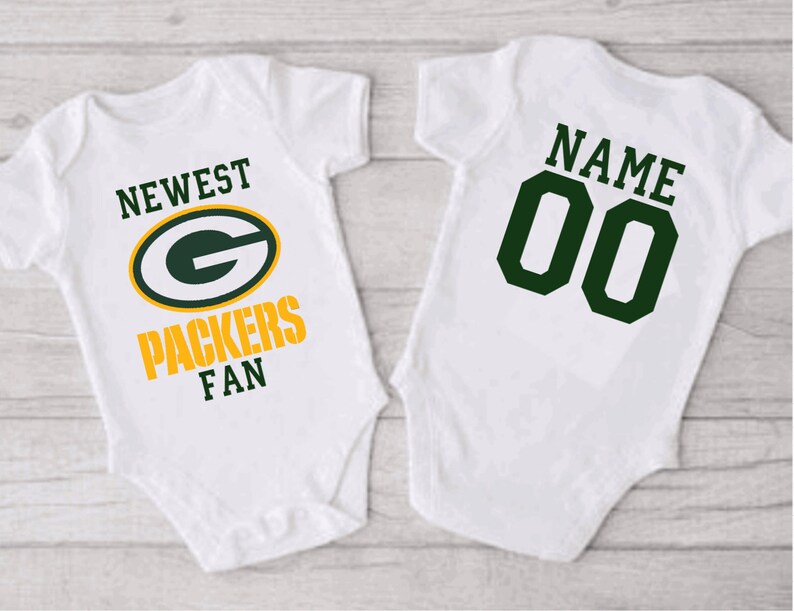 Green Bay Packers baby onesie Etsy