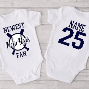 New York Yankees baby bodysuit