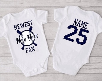 Body de bebé de los Yankees de Nueva York
