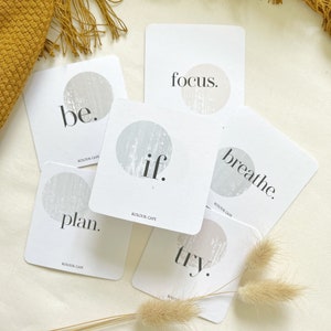 Planner Karten | Planer Vorschläge | tägliche Anweisungen | Inspirierende Karten | A5 Personal Taschenplaner | UK Verkäufer