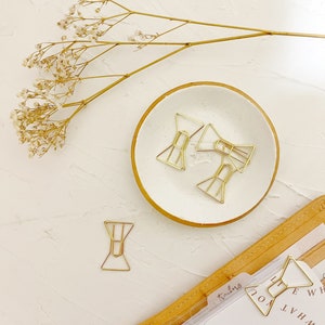 Trombone mignon pour les planificateurs | | trombone à arc | d’accessoires de planification Trombones pour journaux | Mini cadeaux | | de papeterie scolaire Royaume-Uni