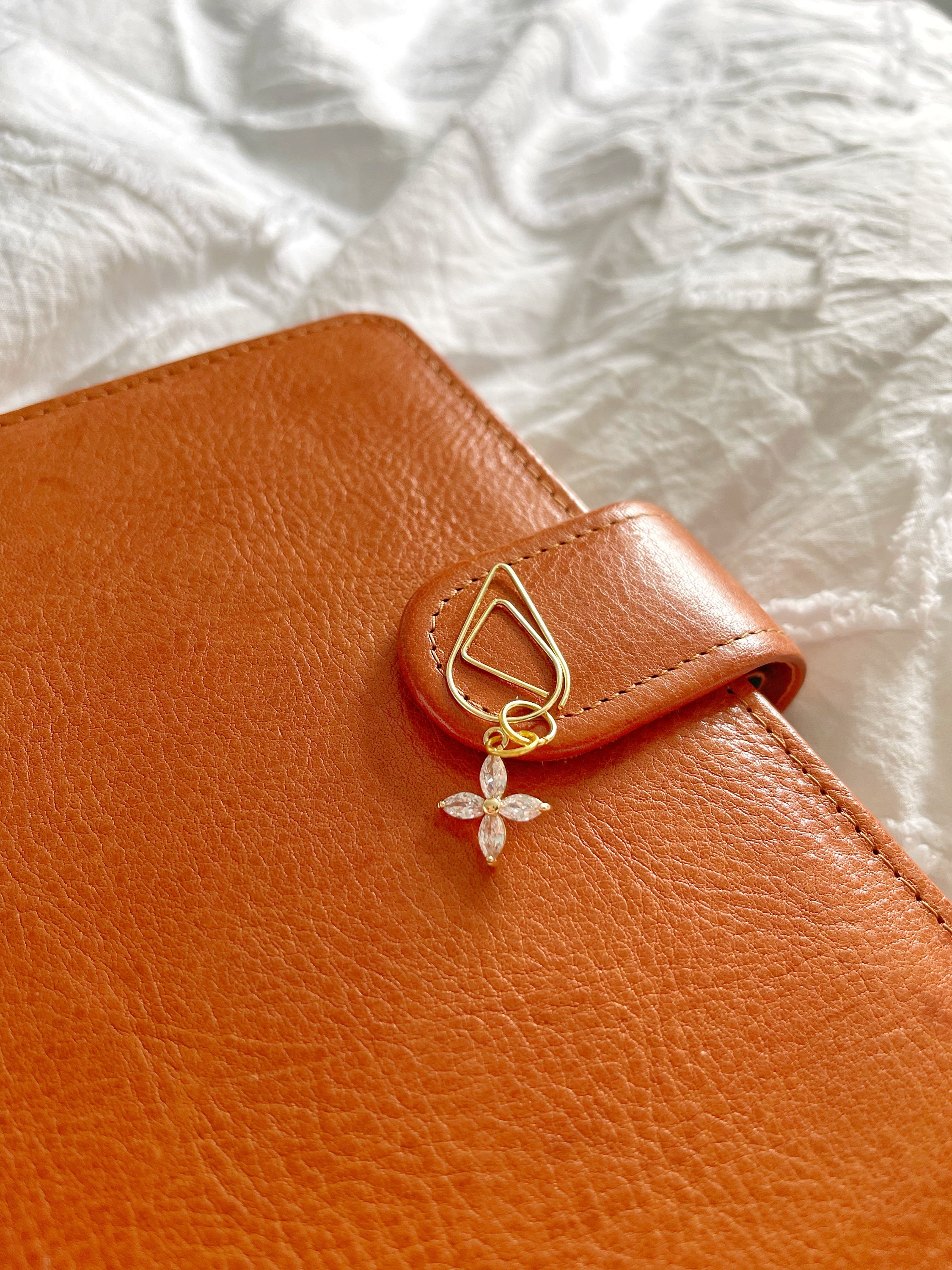 Planner Charms Luxe Planner Accessories 18K Gold Plated Etsy