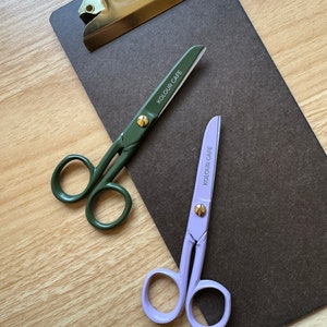 Mini-ciseaux en acier inoxydable | Petits ciseaux de bricolage pour la tenue d'un journal et la planification | Ciseaux de couleur neutre pour elle | Idées cadeaux mignonnes | Royaume-Uni